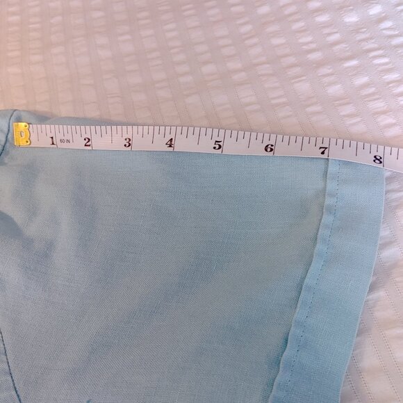 Men's Mexx Blue Linen Blend Button Down Shirt Size Large - Picture 9 of 12